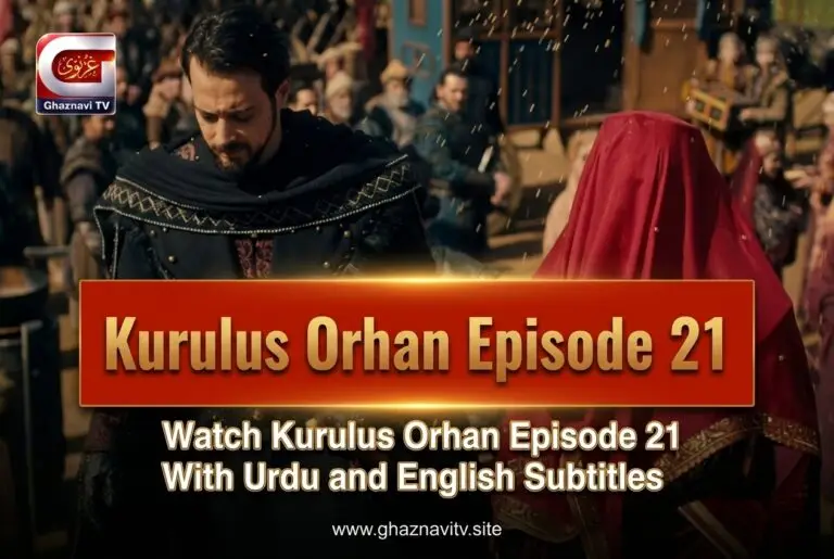 Watch Kurulus Orhan Episode 21 Urdu Subtitles. Explore Sultan Orhan’s leadership, the exposure of the Emperor’s betrayal, and the intense battle for Bursa.