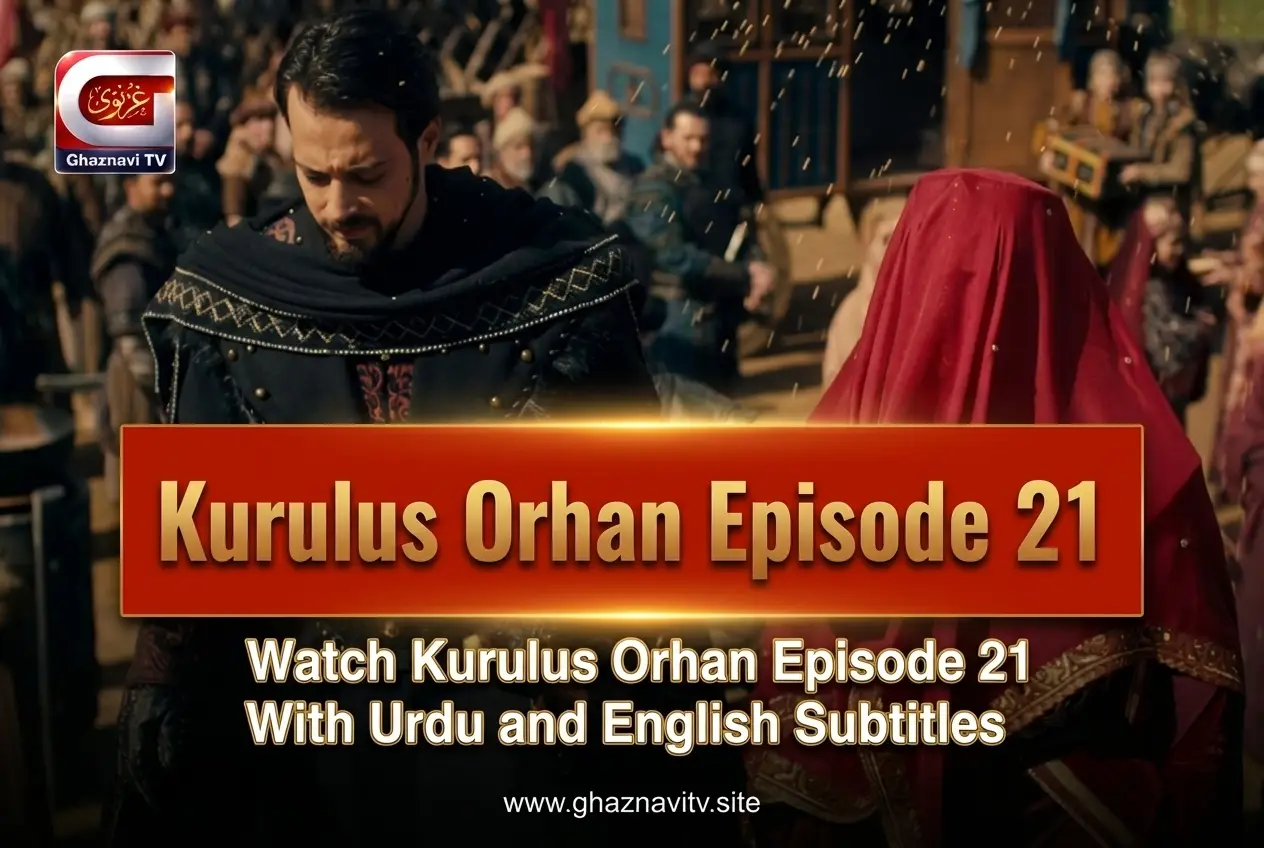 Watch Kurulus Orhan Episode 21 Urdu Subtitles. Explore Sultan Orhan’s leadership, the exposure of the Emperor’s betrayal, and the intense battle for Bursa.
